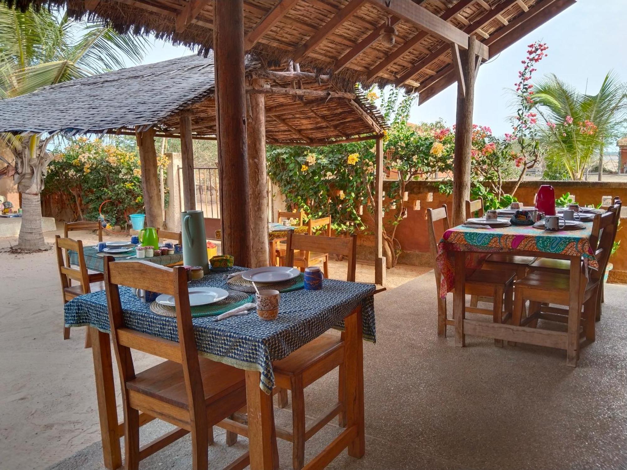 Hotel Nguel du Saloum - Chez Abdou et Mar à Mar Lodj Extérieur photo